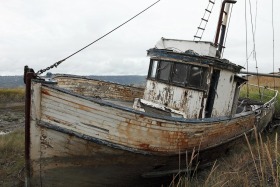 Along the Homer Spit, Alaska