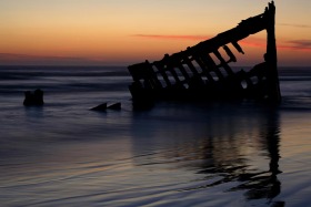 Wreck of the Peter Iredale, Fort Stevens State Park, Oregon