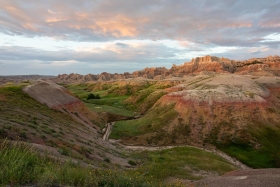 Yellow Mounds, Badlands National Park, South Dakota
