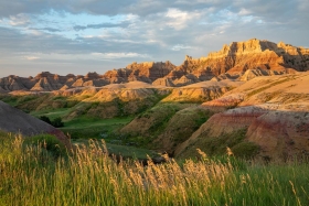 Yellow Mounds, Badlands National Park, South Dakota