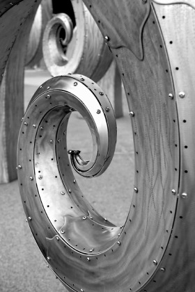 Metal Sculptures, Ballard Locks, Seattle, Washington