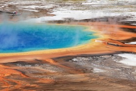 Grand Prismatic Spring, Yellowstone National Park, Wyoming