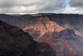 Waipoo Falls, Waimea Canyon, Kauai, Hawaii