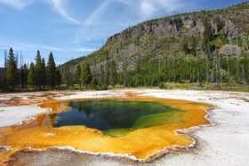 Emerald Pool, Yellowstone National Park, Wyoming