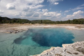Sapphire Pool, Yellowstone National Park, Wyoming