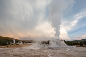 Castle Geyser, Yellowstone National Park, Wyoming