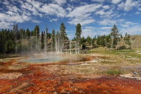 Upper Geyser Basin, Yellowstone National Park, Wyoming