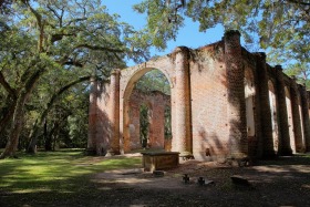 Old Sheldon Church, near Gardens Corner, South Carolina