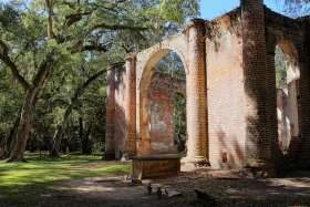Old Sheldon Church, near Gardens Corner, South Carolina