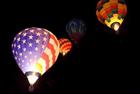 american-flag-hot-air-balloon-dawn-patrol-albuquerue-balloon-fiesta-0142