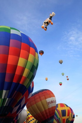Mass Ascension, Albuquerque Balloon Fiesta, Albuquerque, New Mexico