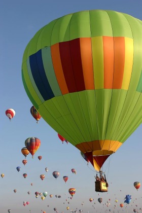 Mass Ascension, Albuquerque Balloon Fiesta, Albuquerque, New Mexico