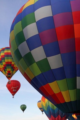 Mass Ascension, Albuquerque Balloon Fiesta, Albuquerque, New Mexico
