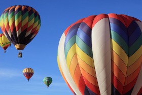 Mass Ascension, Albuquerque Balloon Fiesta, Albuquerque, New Mexico