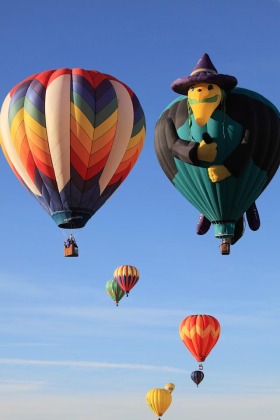 Mass Ascension, Albuquerque Balloon Fiesta, Albuquerque, New Mexico