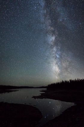 Milky Way over Lost Lake, Uinta-Wasatch-Cache National Forest, Utah