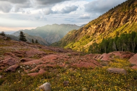 Lake Blanche Trail, Twin Peaks Wilderness Area, Utah