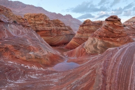 The Wave, Coyote Buttes North, Paria Canyon-Vermilion Cliffs Wilderness, Arizona