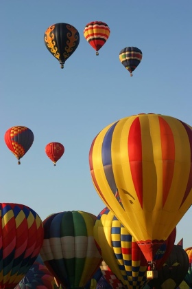 Mass Ascension, Albuquerque Balloon Fiesta, Albuquerque, New Mexico
