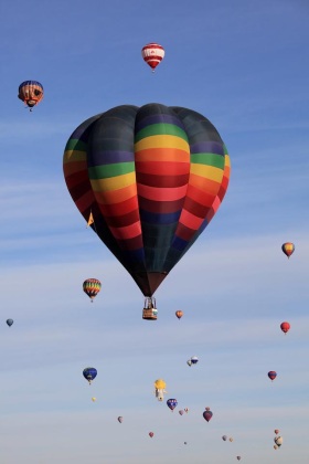 Mass Ascension, Albuquerque Balloon Fiesta, Albuquerque, New Mexico