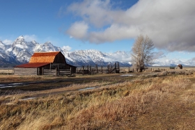 Mormon Row Barn, Grand Teton National Park, Wyoming