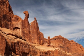 Park Avenue, Arches National Park, Utah