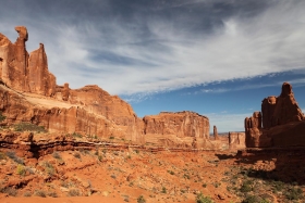 Park Avenue, Arches National Park, Utah