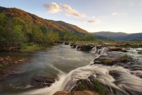 Sandstone Falls, New River Gorge National River, West Virginia