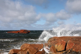 Wreck of the SS Ahern Trader, Frederickton, Newfoundland & Labrador, Canada