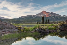 Sparks Lake, Three Sisters Wilderness Area, Oregon