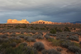 The Windows Section, Arches National Park, Utah