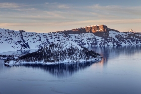 Wizard Island, Crater Lake National Park, Oregon