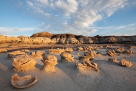 Cracked Eggs, Bisti/De-Na-Zin Wilderness Area, New Mexico