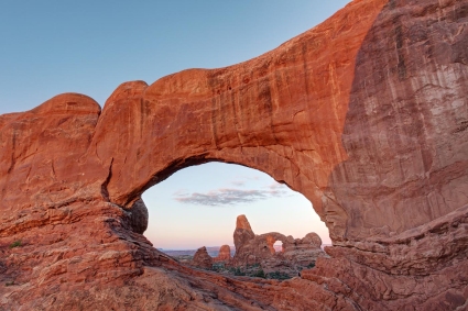 Turret Arch through North Window Arch, Arches National Park, Utah