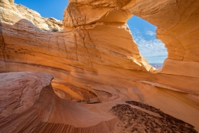 Melody Arch, Coyote Buttes North, Paria Canyon-Vermilion Cliffs Wilderness Area, Arizona
