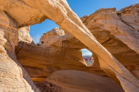 Melody Arch, Coyote Buttes North, Paria Canyon-Vermilion Cliffs Wilderness Area, Arizona