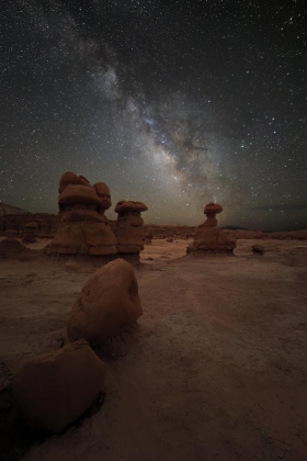 The Milky Way Over Goblin Valley, Goblin Valley State Park, Utah