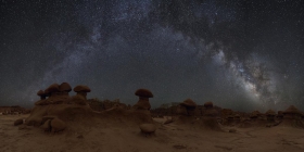 The Milky Way Over Goblin Valley, Goblin Valley State Park, Utah