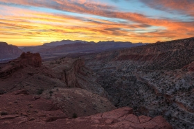 Sunset Point, Capitol Reef National Park, Utah