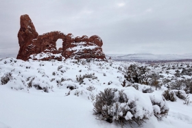Turret Arch, Arches National Park, Utah