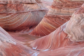 The Wave, Coyote Buttes North, Paria Canyon-Vermilion Cliffs Wilderness, Arizona