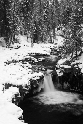 Lower McCloud Falls, Shasta-Trinity National Forest, California