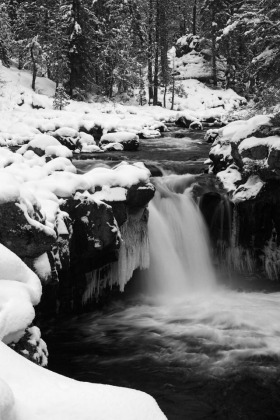 Lower McCloud Falls, Shasta-Trinity National Forest, California